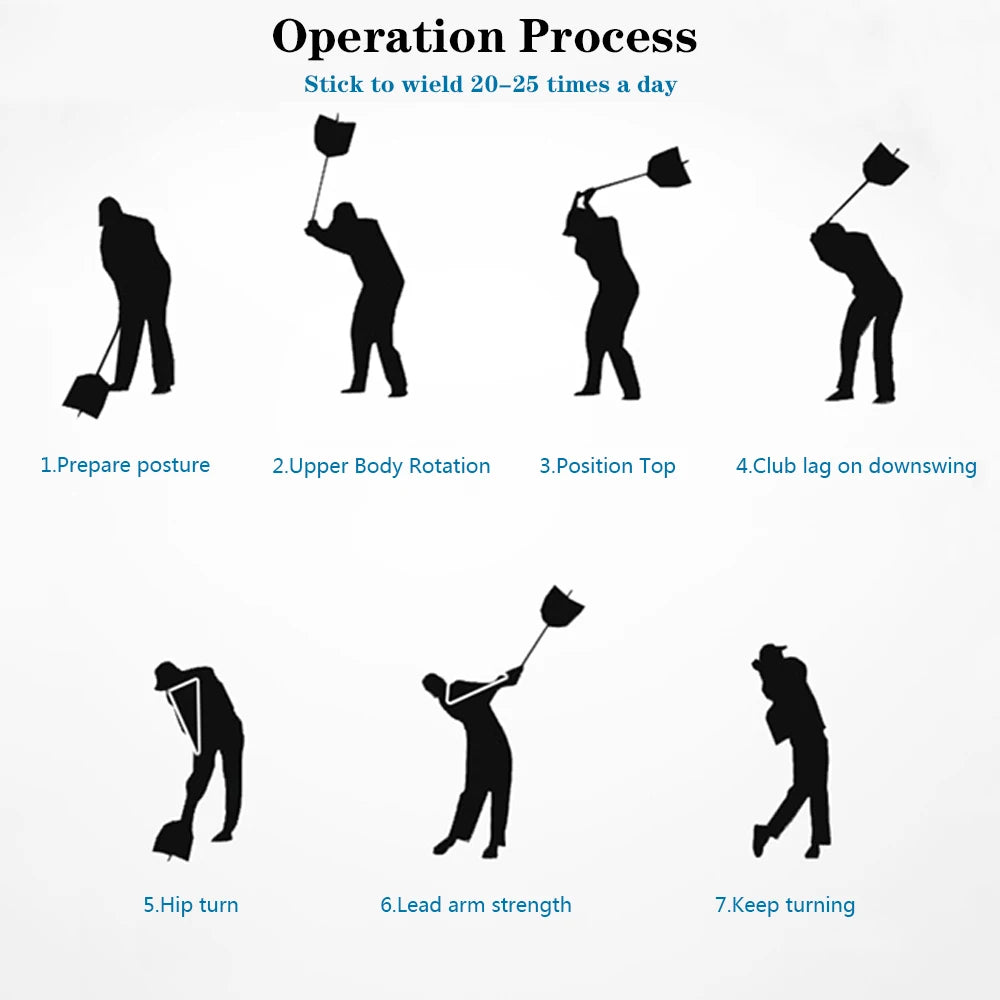 Golf Swing Trainer Power Fan