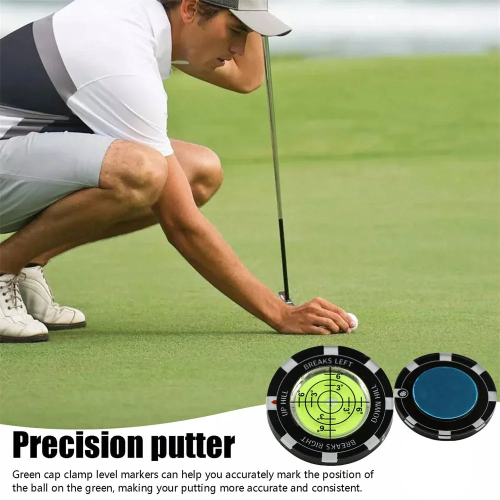 Golf Ball Marker with High Precision Green Reader
