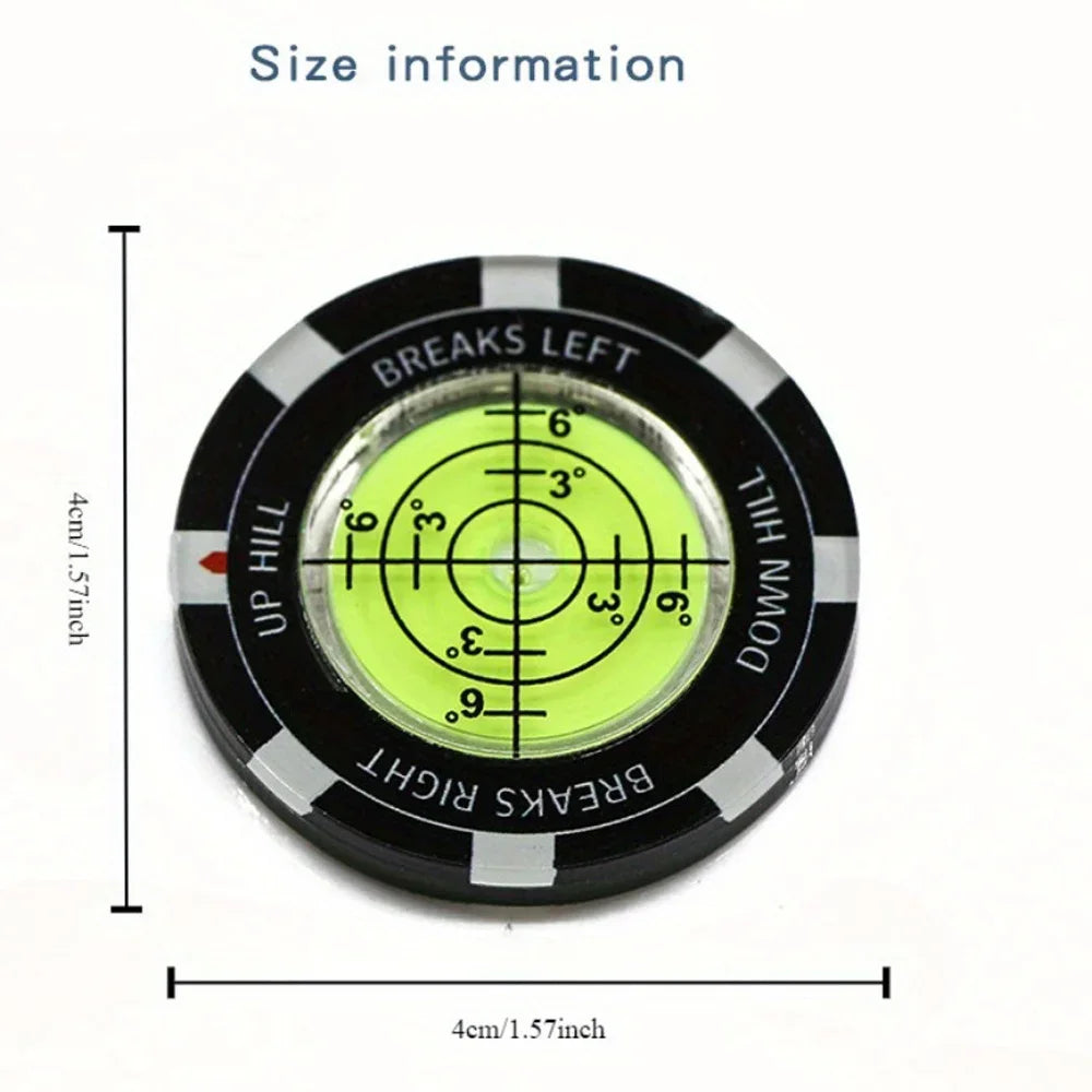 Golf Ball Marker with High Precision Green Reader