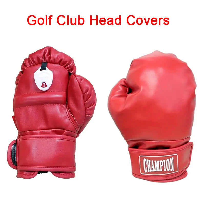 Golf Club Head Covers - Boxing Glove