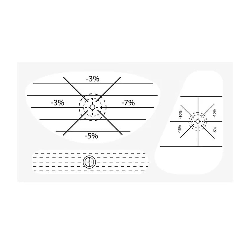 Golf Club Impact Tape - 10 sheets