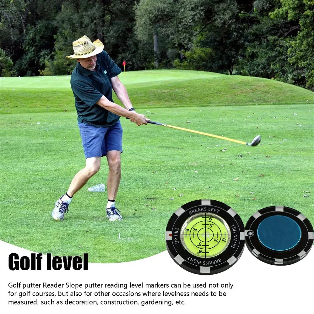 Golf Ball Marker with High Precision Green Reader