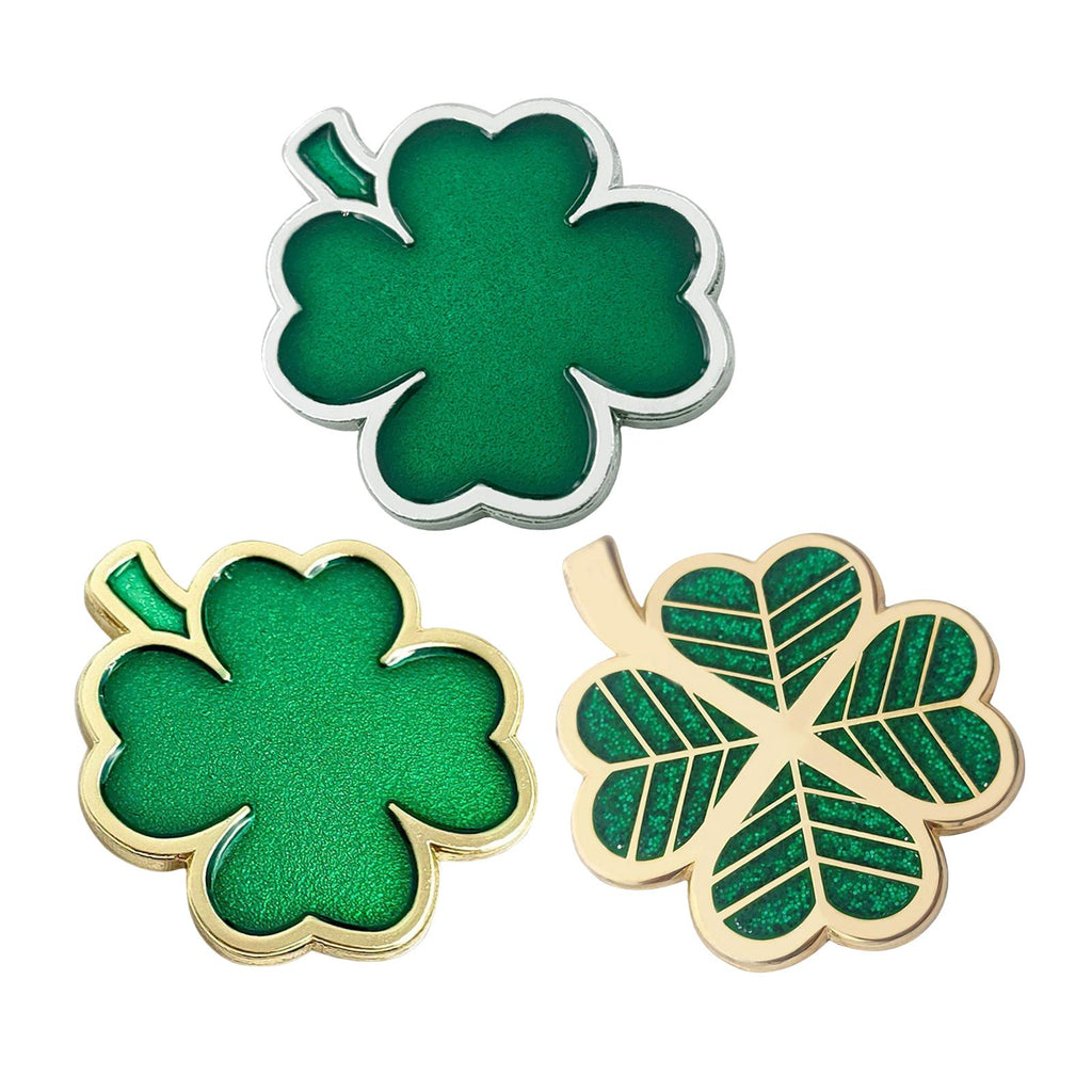Golf Ball Marker - 4 Leaf Clover