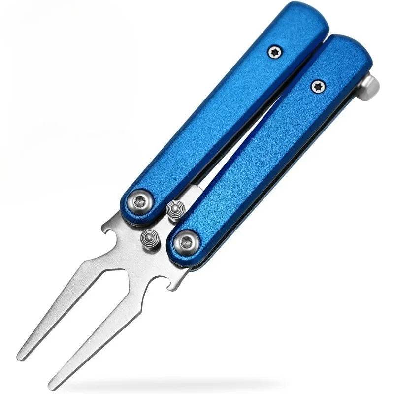 Foldable Golf Divot Repair Tool