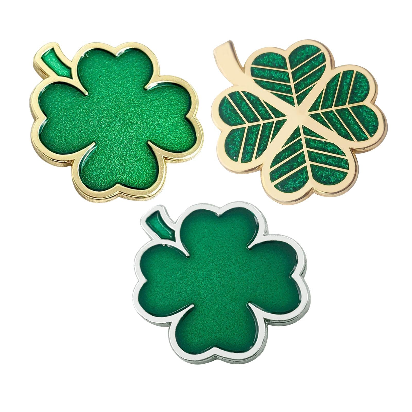 Golf Ball Marker - 4 Leaf Clover