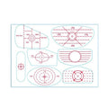 Golf Club Impact Tape - 10 sheets