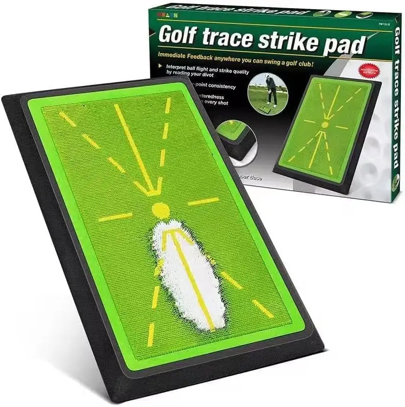 Golf Hitting Mat with Swing Trace