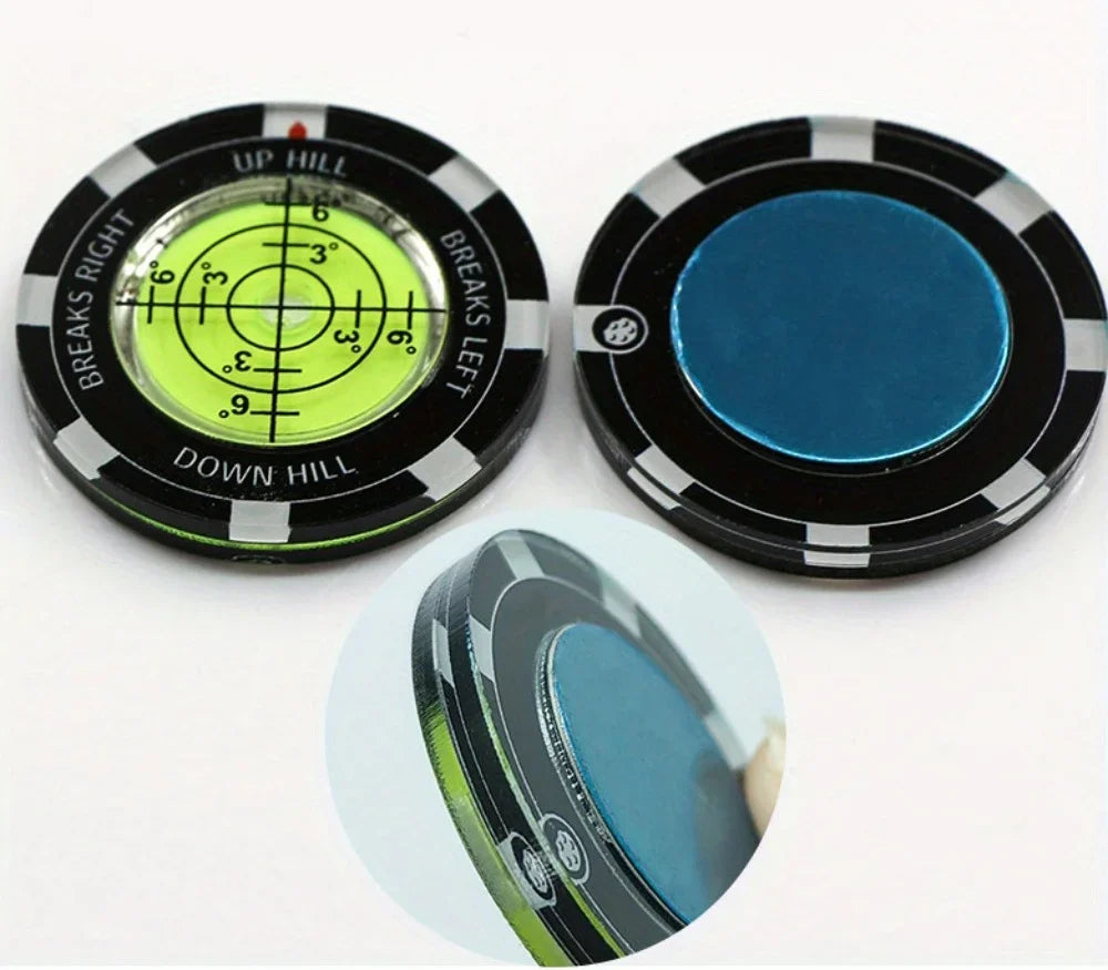 Golf Ball Marker with High Precision Green Reader