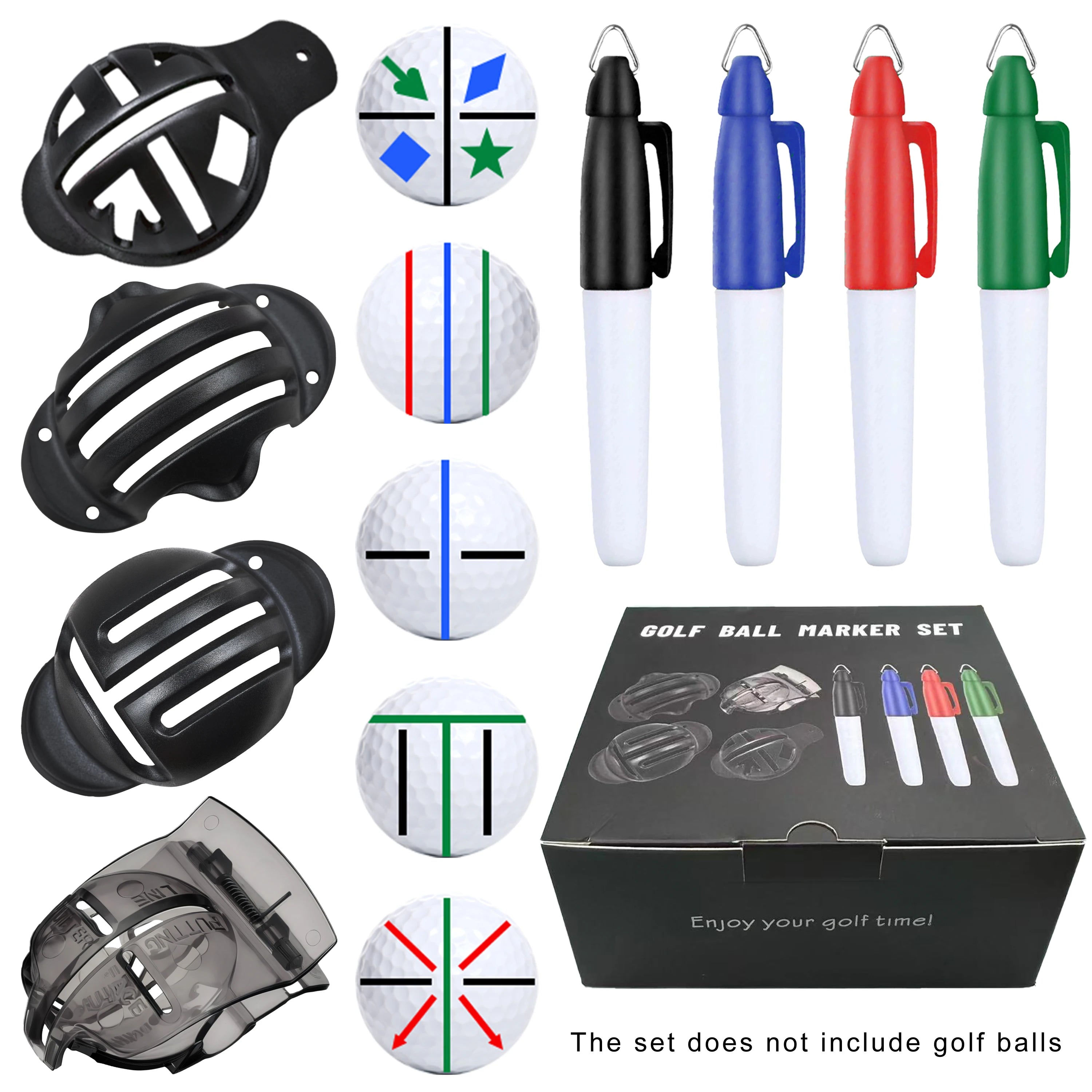 Golf Ball Marker Kit