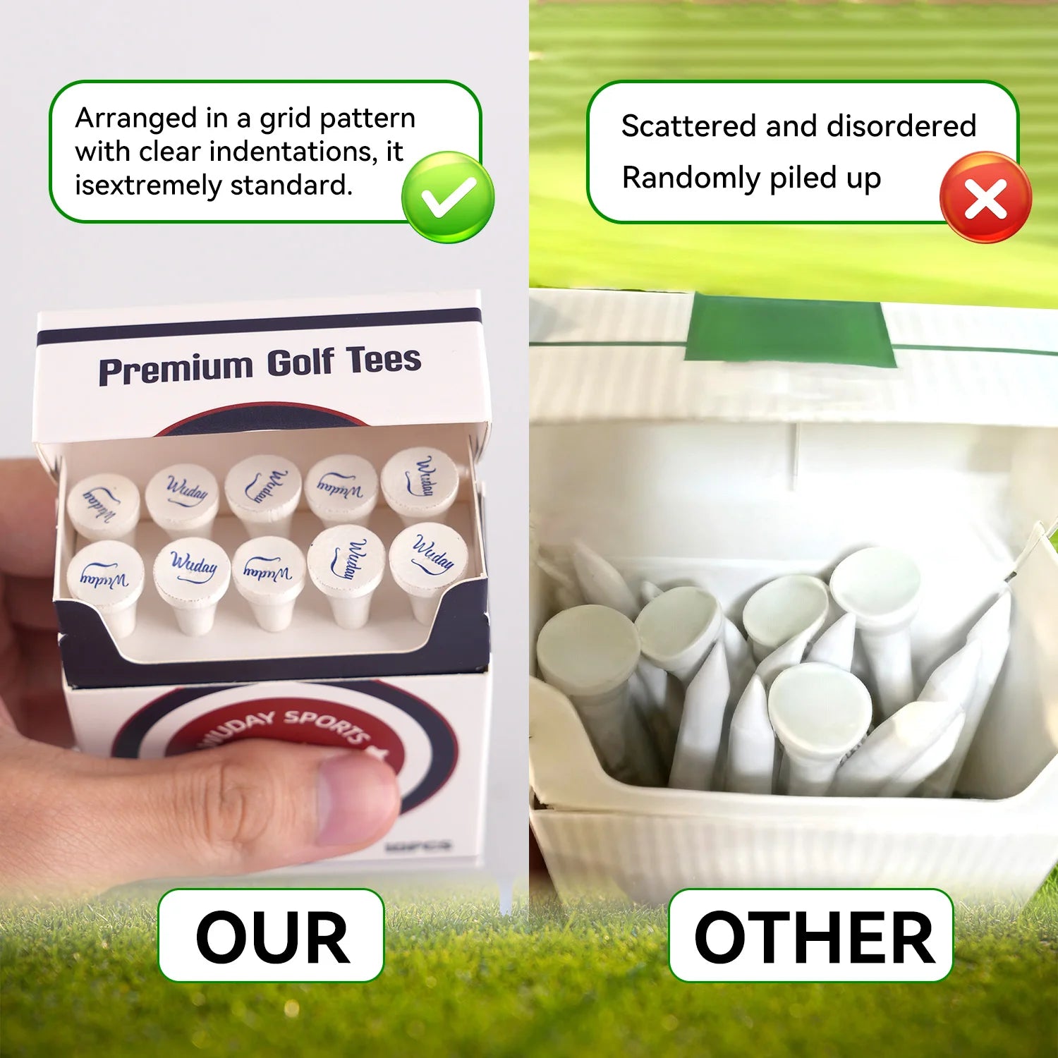 Golf Tees - 10pc