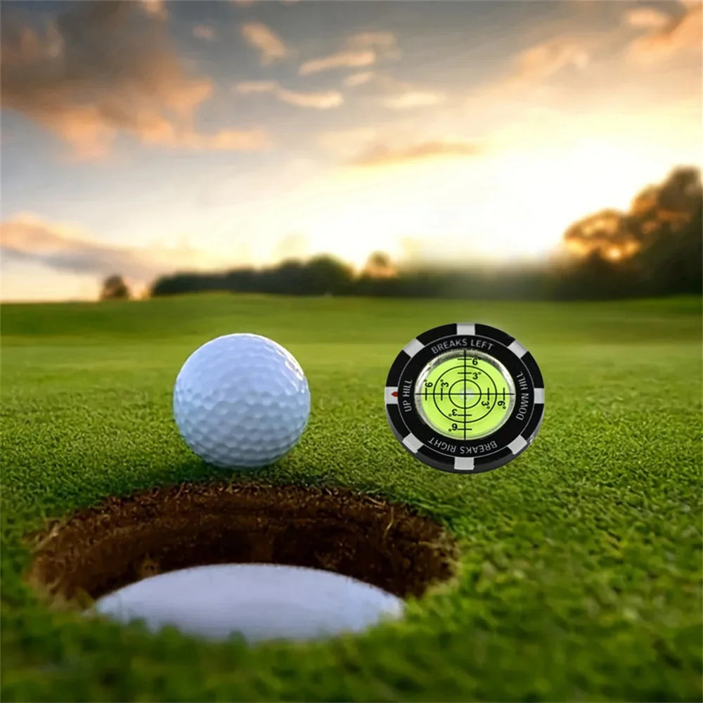 Golf Ball Marker with High Precision Green Reader