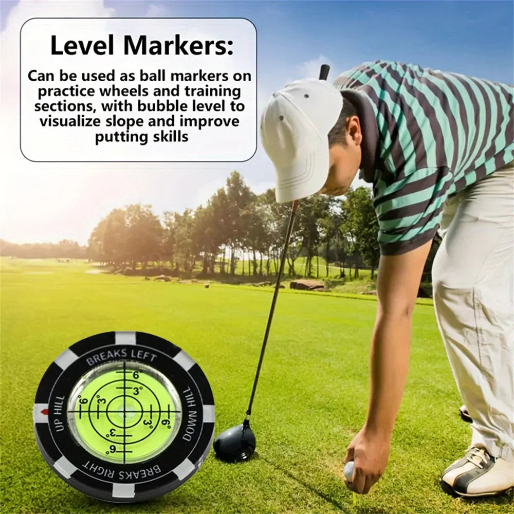 Golf Ball Marker with High Precision Green Reader