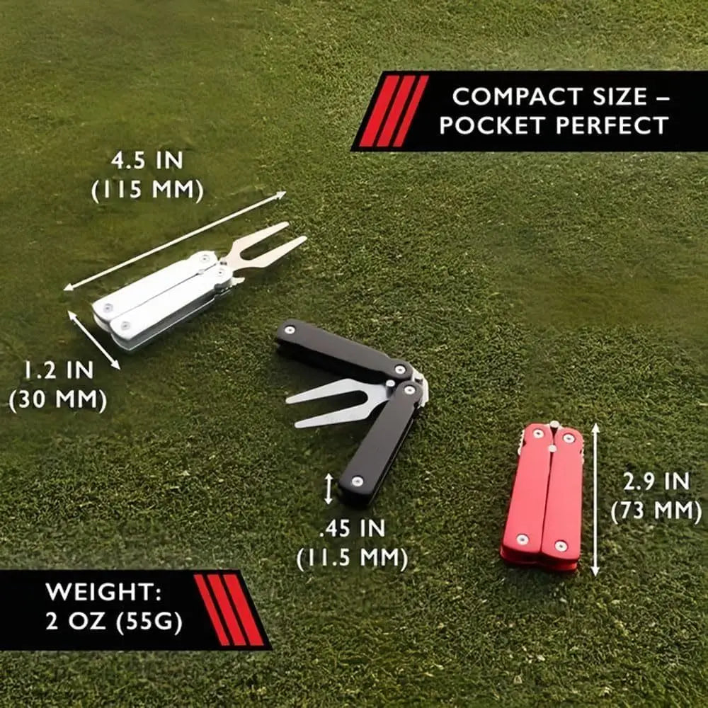 Foldable Golf Divot Repair Tool