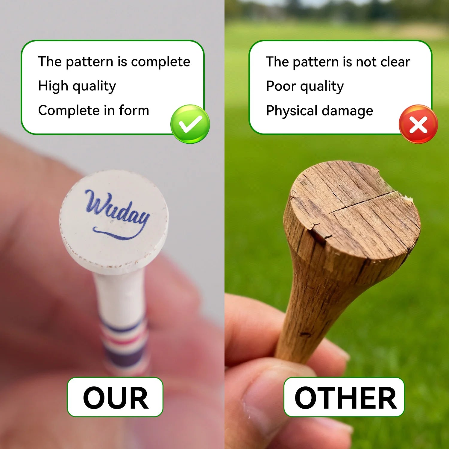 Golf Tees - 10pc