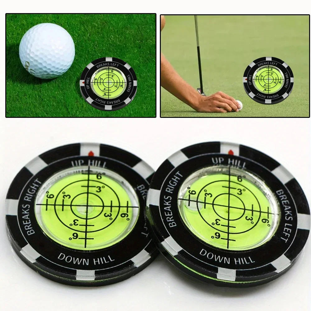 Golf Ball Marker with High Precision Green Reader