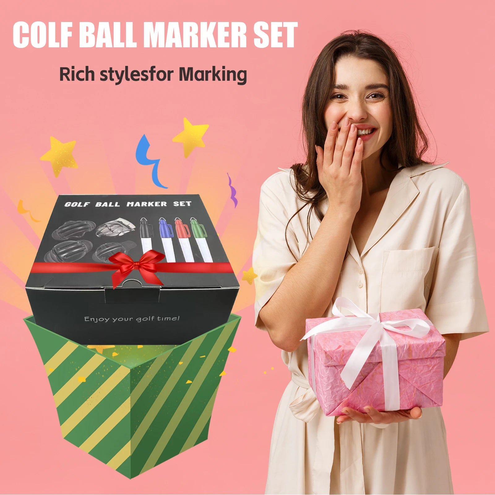 Golf Ball Marker Kit